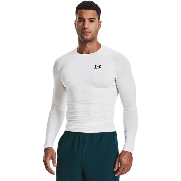 Under Armour Тениска Under Armour Hg Armour Comp LS White/ Black L