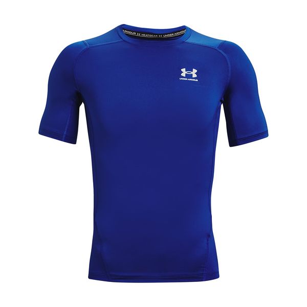 Under Armour Тениска Under Armour Hg Armour Comp SS Royal/ White M