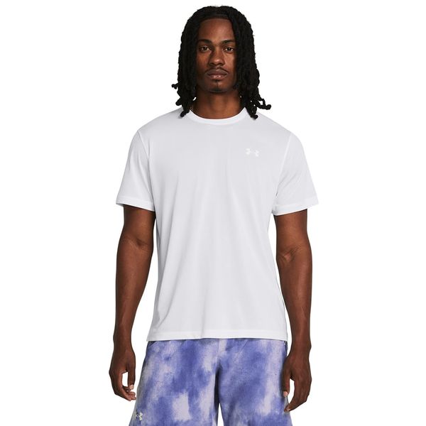Under Armour Тениска Under Armour LAUNCH SHORTSLEEVE White L