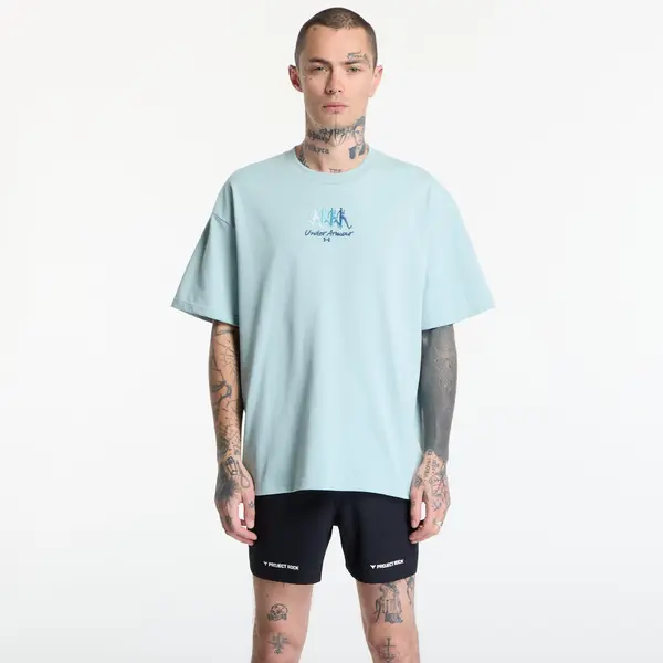 Under Armour Тениска Under Armour M HWT FITNESS EXPO SS Blue XL