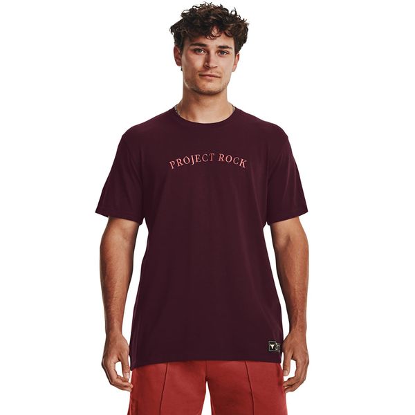 Under Armour Тениска Under Armour PJT ROCK CREST HW SS Maroon S