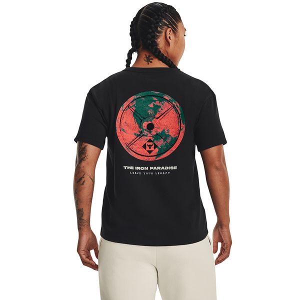 Under Armour Тениска Under Armour PJT ROCK GLOBE SS Black S