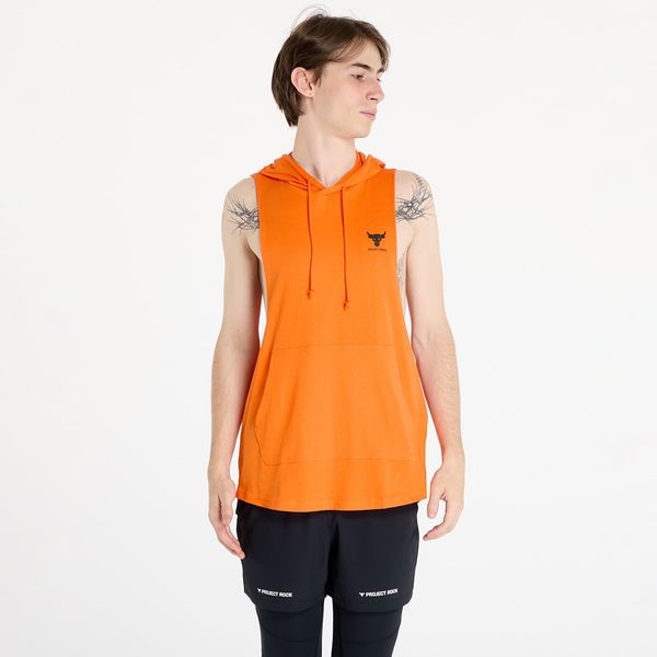 Under Armour Тениска Under Armour Project Rock SL HD Payoff Top Team Orange/ Black XL