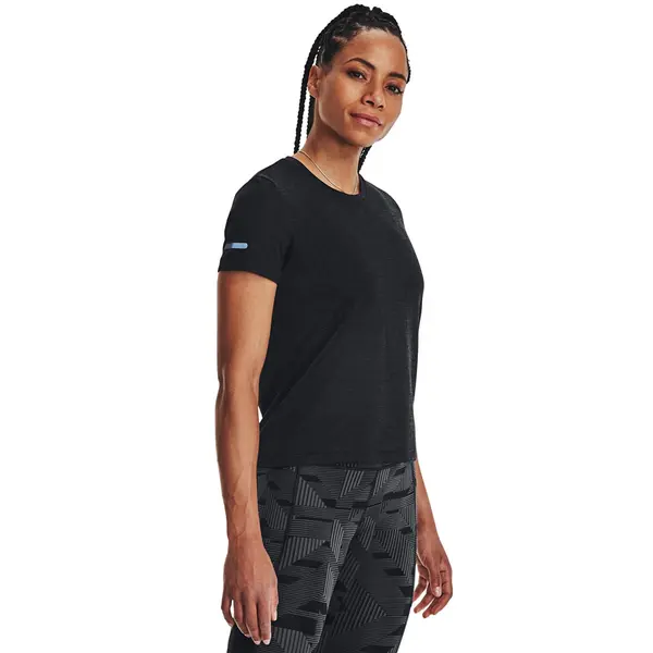 Under Armour Тениска Under Armour Seamless Stride SS Black S