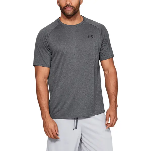 Under Armour Тениска Under Armour Tech 2.0 SS Tee Carbon Heather/ Black XS