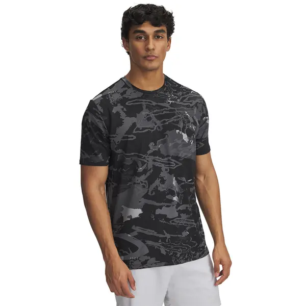 Under Armour Тениска Under Armour Vanish Energy Printed SS Tee Black/ Anthracite/ Black S