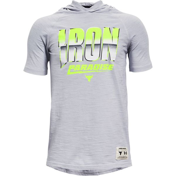 Under Armour Тениска Under Armour Y Project Rock Cc SS Tee Hdy Gray S-Y