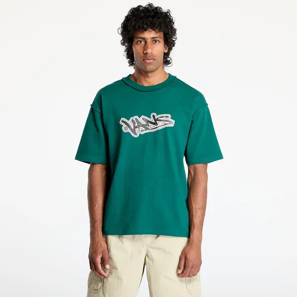 Vans Тениска Vans LX Slap Short Sleeve Tee Rain Forest L