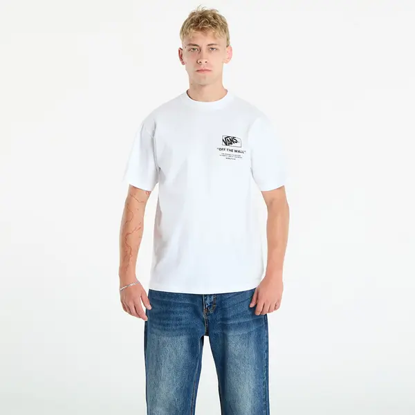 Vans Тениска Vans Stacked Hi Ss Tee White M