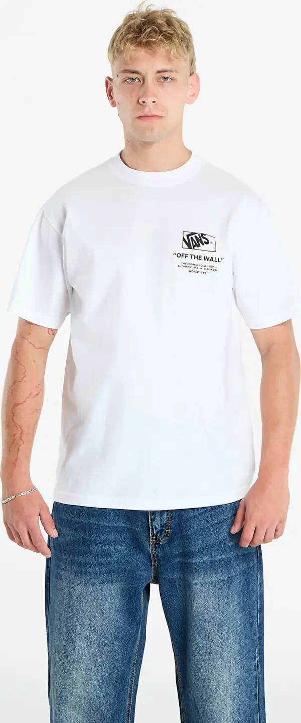 Vans Тениска Vans Stacked Hi Ss Tee White XL