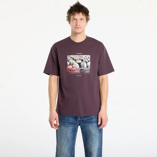 Vans Тениска Vans Style Tips SS Tee Dark Port L