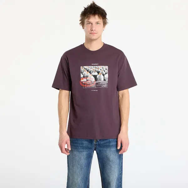 Vans Тениска Vans Style Tips SS Tee Dark Port M