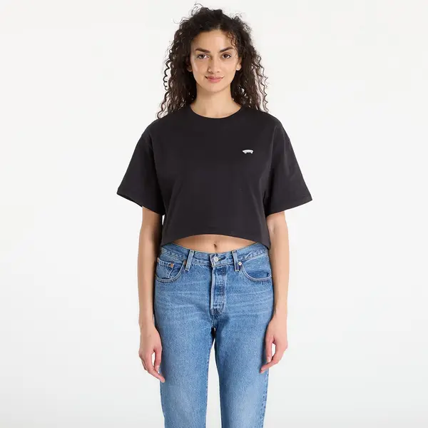 Vans Тениска Vans W Salton Relax Crop SS T-Shirt Black S
