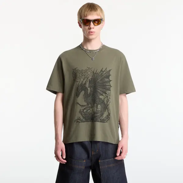 Wasted Paris Тениска Wasted Paris Balaur T-Shirt Olive Khaki L