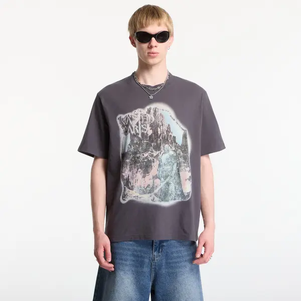 Wasted Paris Тениска Wasted Paris Helheim T-Shirt Old Black XL