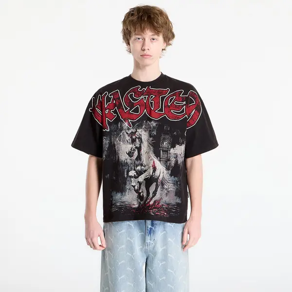 Wasted Paris Тениска Wasted Paris M Defy Boxy Faded Black XL