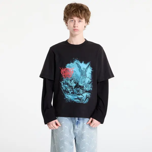 Wasted Paris Тениска Wasted Paris M Legion T Age Faded Black/ Black L