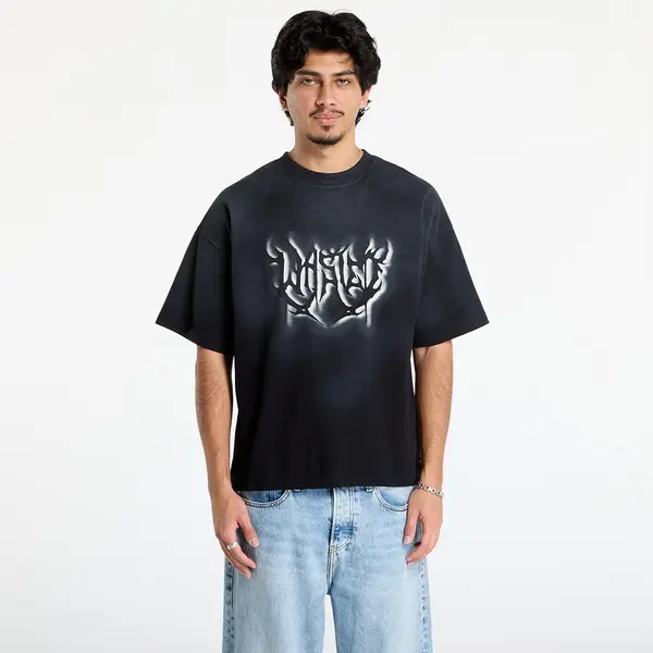 Wasted Paris Тениска Wasted Paris M Sword Boxy T-Shirt Faded Black XL