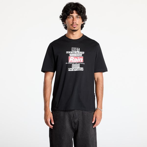 Wasted Paris Тениска Wasted Paris Rain T-Shirt Black S