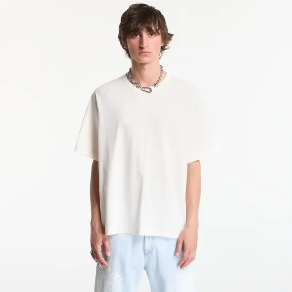 Y-3 Тениска Y-3 Boxy Short Sleeve T-Shirt Chalk White M