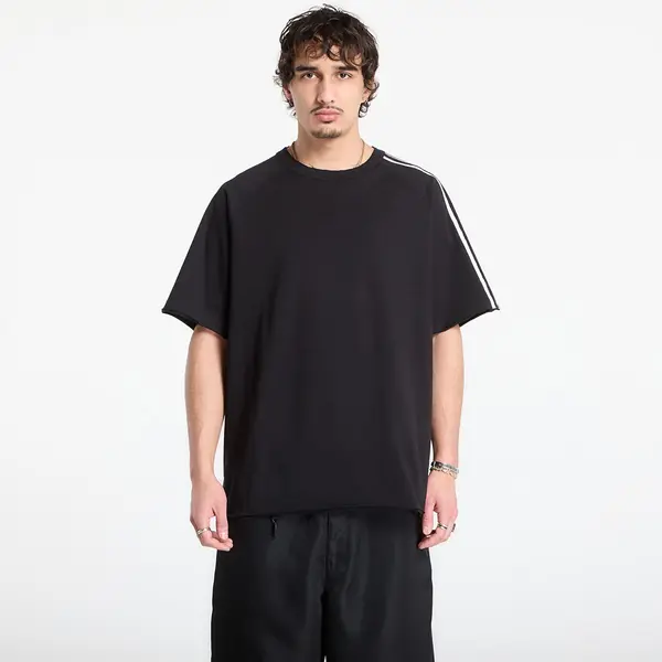 Y-3 Тениска Y-3 Dip Dye Fitted T-Shirt Black L