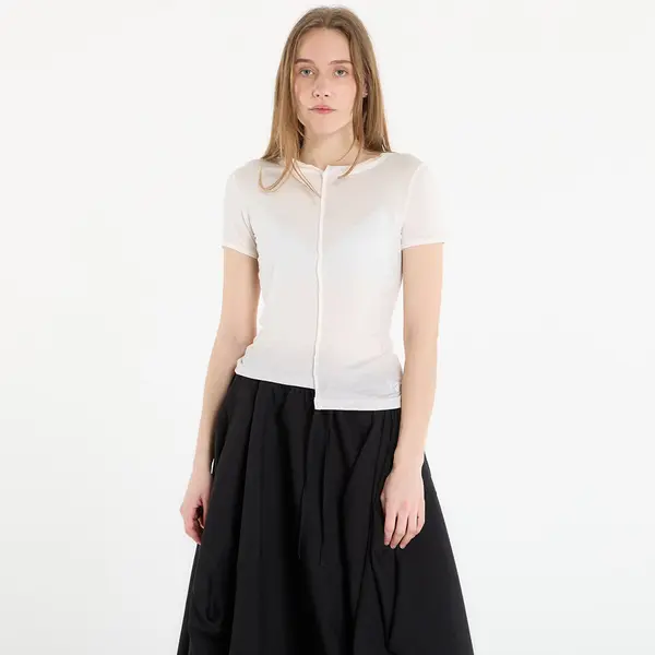 Y-3 Тениска Y-3 Dip Dye Fitted T-Shirt Chalk White M