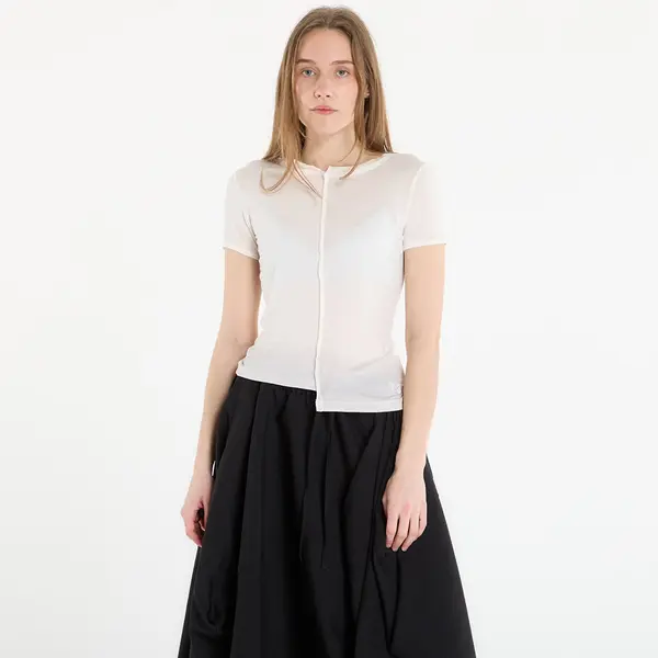 Y-3 Тениска Y-3 Dip Dye Fitted T-Shirt Chalk White XS