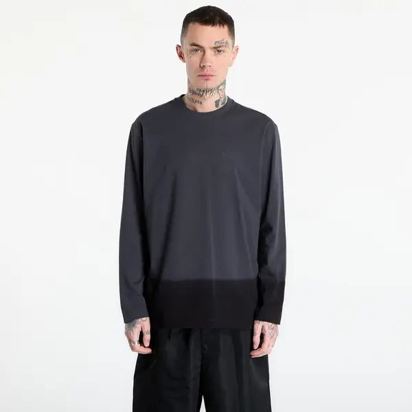 Y-3 Тениска Y-3 Dipped Long Sleeve Long-Sleeve Top Night Grey XL