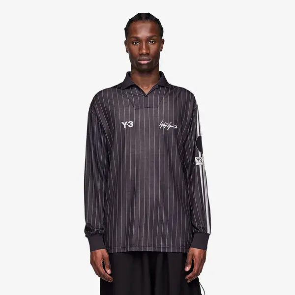 Y-3 Тениска Y-3 Elite 5 Football Long Sleeve Long-Sleeve Top Black M