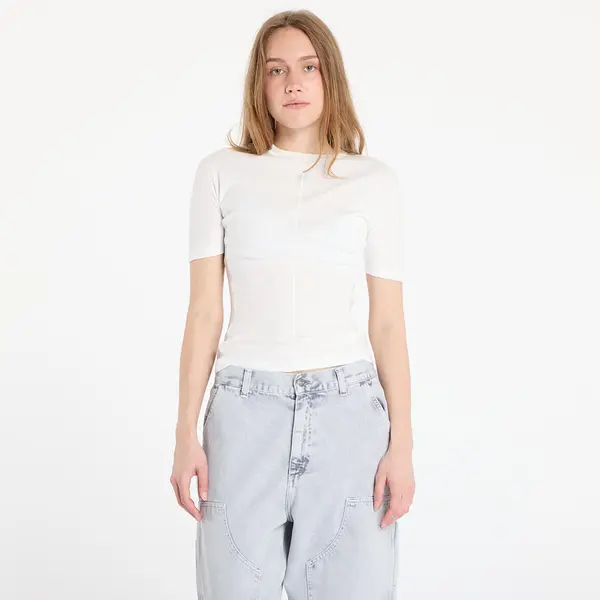 Y-3 Тениска Y-3 Fitted Short Sleeve T-Shirt Core White S