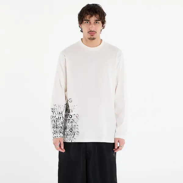 Y-3 Тениска Y-3 Gfx Long Sleeve T-Shirt Chalk White XL