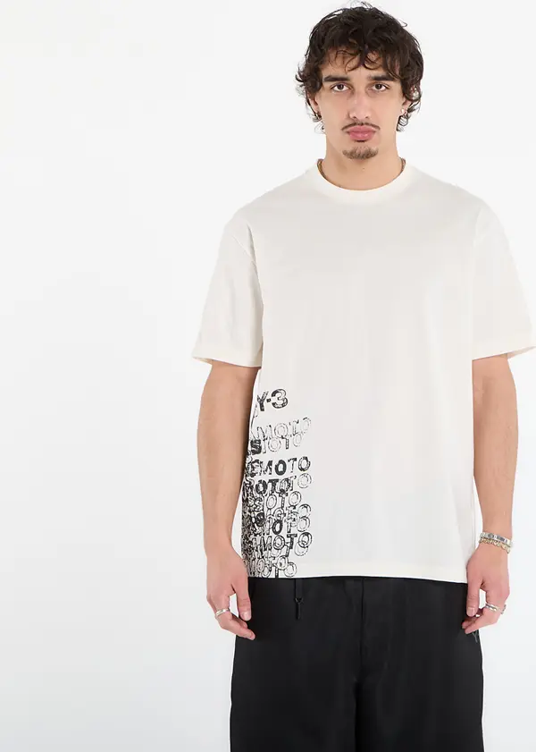 Y-3 Тениска Y-3 Gfx Short Sleeve T-Shirt Chalk White S