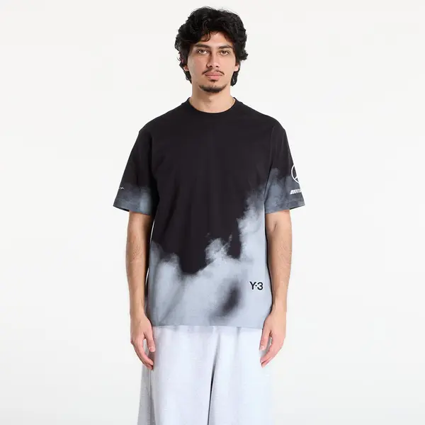 Y-3 Тениска Y-3 Mercedes AMG Petronas Formula 1 Team Tour Short Sleeve T Shirt Black L