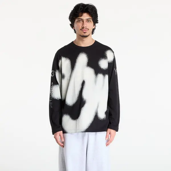 Y-3 Тениска Y-3 Mercedes AMG Petronas Formula 1 Team Yohji Graphic Long Sleeve T Shirt Black M