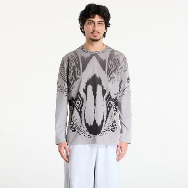 Y-3 Тениска Y-3 Mercedes Wolf Graphic Long Sleeve T Shirt Black L