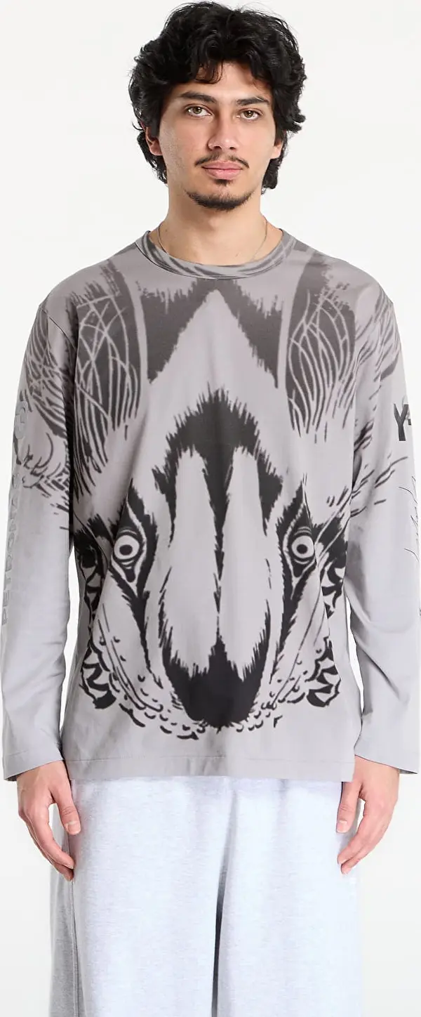Y-3 Тениска Y-3 Mercedes Wolf Graphic Long Sleeve T Shirt Black S