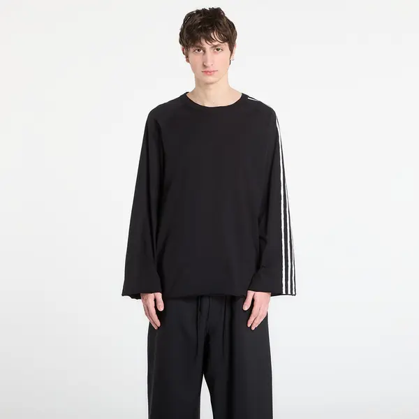 Y-3 Тениска Y-3 Raw Edge 3 Stripes Short Sleeve T-Shirt Black L