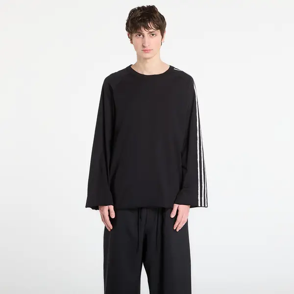 Y-3 Тениска Y-3 Raw Edge 3 Stripes Short Sleeve T-Shirt Black XL