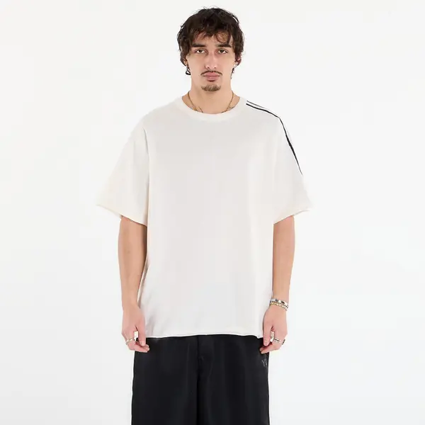 Y-3 Тениска Y-3 Raw Edge 3 Stripes Short Sleeve T-Shirt Chalk White S