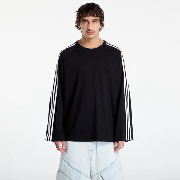 Y-3 Тениска Y-3 Wire Long Sleeve Tee UNISEX Black XL