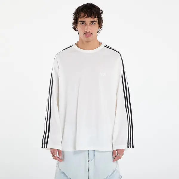 Y-3 Тениска Y-3 Wire Long Sleeve Tee UNISEX Core White M