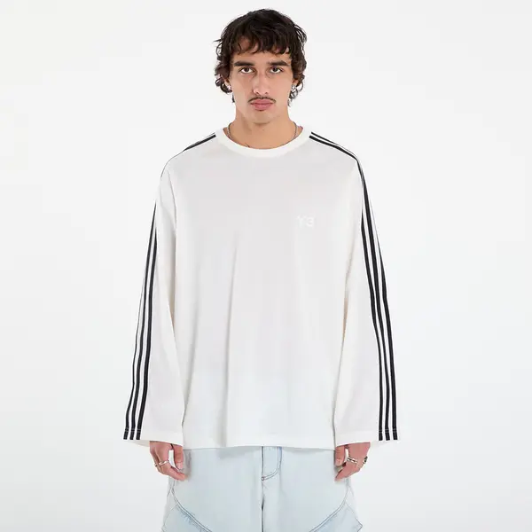 Y-3 Тениска Y-3 Wire Long Sleeve Tee UNISEX Core White XL
