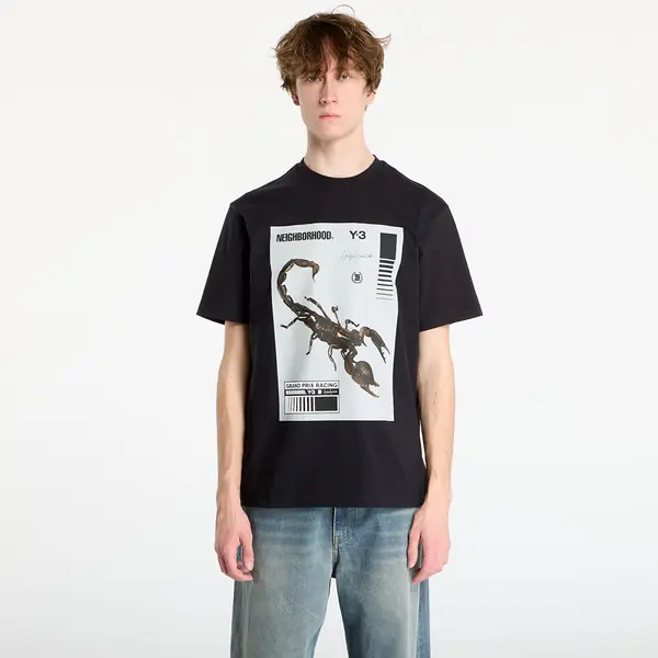 Y-3 Тениска Y-3 x Neighborhood Graphic Tee UNISEX Black XS