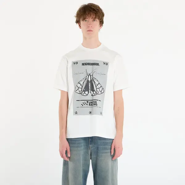 Y-3 Тениска Y-3 x Neighborhood Graphic Tee UNISEX Core White M