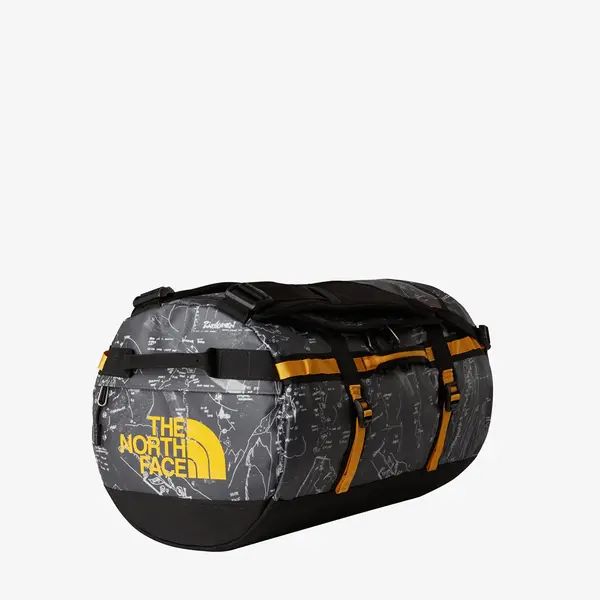 The North Face The North Face Base Camp Duffel - S Anthracite Grey Conrad Topos Print/ Summit Gold 50 l