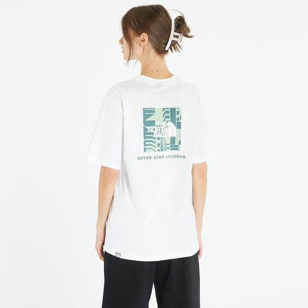 The North Face The North Face Relaxed Redbox Tee White/ Misty