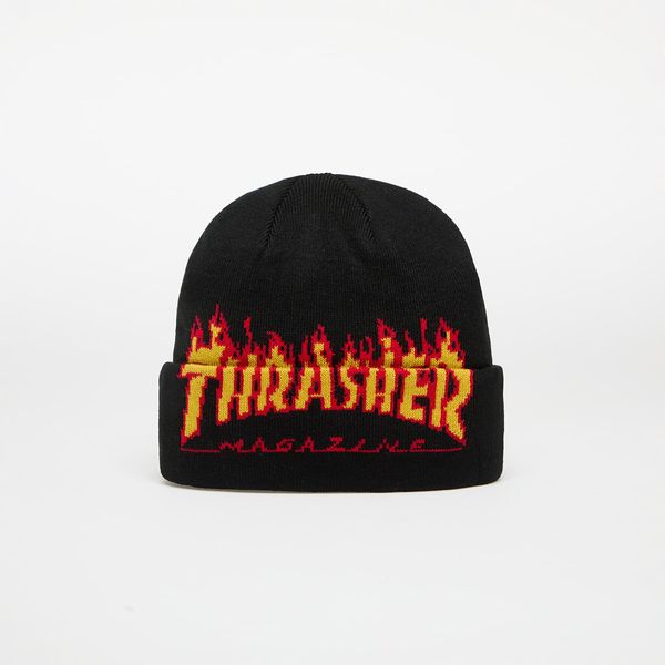 Thrasher Thrasher Flame Fold Beanie Black Universal