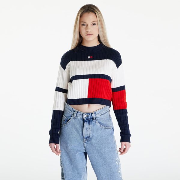 Tommy Hilfiger Tommy Jeans Colorblock Badge White