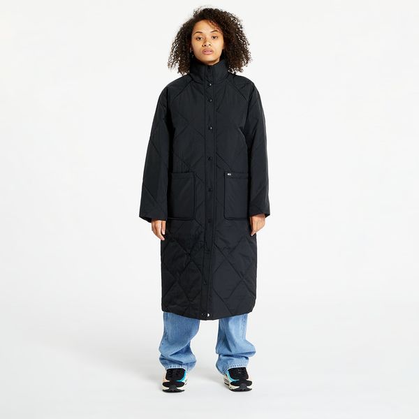 Tommy Hilfiger Tommy Jeans Diamond Quilt Coat Black