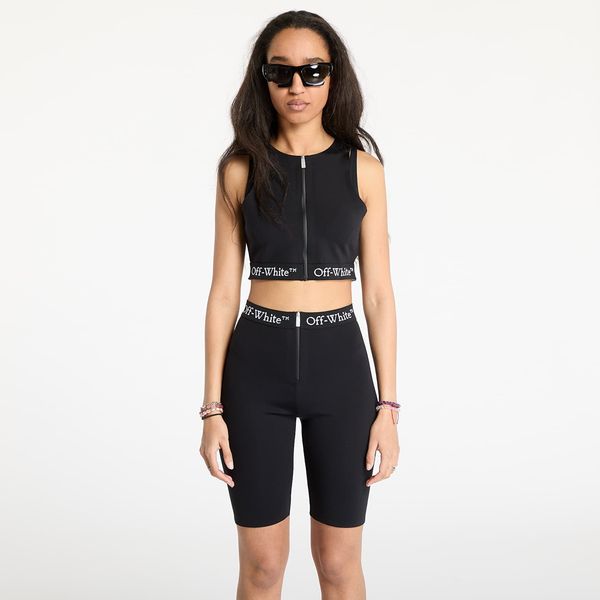 Off-White Топ Off-White Logoband Zipped Rowing Top Black S